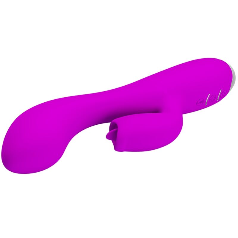 PRETTY LOVE - VIBRATEUR GLORIA LAPIN RECHARGEABLE - VIOLETTE ÉTANCHE