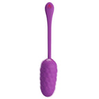JOLI AMOUR - ŒUF VIBRANT RECHARGEABLE À TEXTURE MARINE (VIOLET)