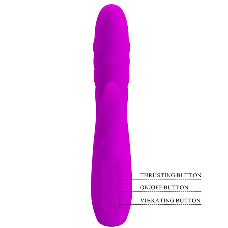 JOLI AMOUR - VIBRATEUR LAPIN RECHARGEABLE MELANIE PURPLE