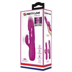 JOLI AMOUR - VIBRATEUR LAPIN RECHARGEABLE MELANIE PURPLE