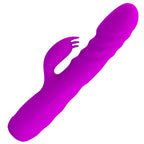 JOLI AMOUR - VIBRATEUR LAPIN RECHARGEABLE MELANIE PURPLE