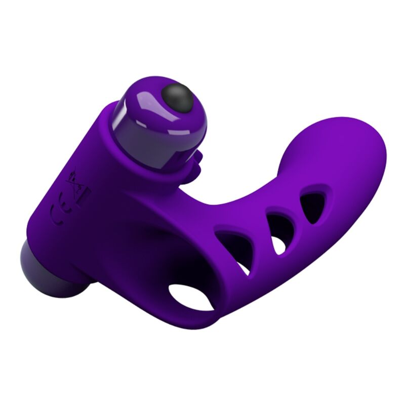 PRETTY LOVE - ORLANDO VIBRATOR FINGER COVER PURPLE