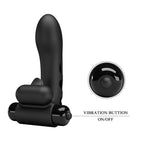 PRETTY LOVE - ORLANDO VIBRATOR FINGER COVER BLACK