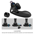 PRETTY LOVE - ORLANDO VIBRATOR FINGER COVER BLACK