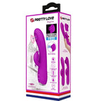 PRETTY LOVE - QUEEN VIBRATEUR RECHARGEABLE À GEL VIOLET