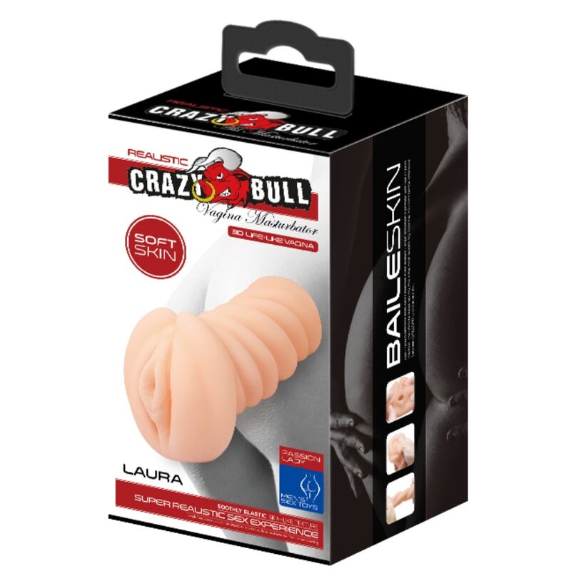 CRAZY BULL - MASTURBATEUR VAGINAL PORTABLE