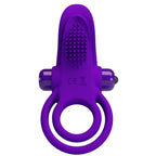 PRETTY LOVE - PURPLE VIBRATING COCK RING