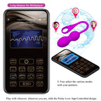 PRETTY LOVE - BOULES VIBRANTES RECHARGEABLES ELVIRA VIOLETTES