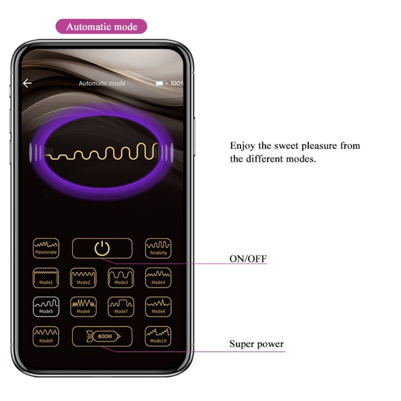 JOLIE AMOUR - BOULES VIBRANTES RECHARGEABLES ELVIRA ROSE