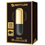 PRETTY LOVE - RECHARGEABLE GOLDEN BULLET VIBRATOR