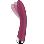 SATISFYER - SPINNING VIBE 1 VIBRATOR G-SPOT ROTATOR RED