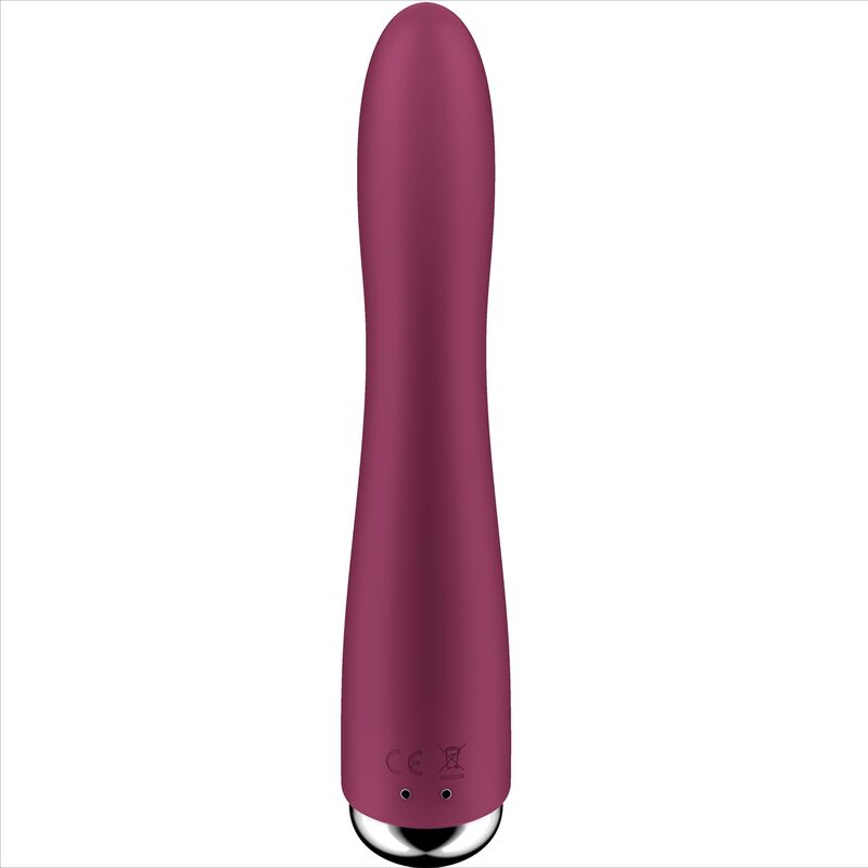 SATISFYER - SPINNING VIBE 1 VIBRATOR G-SPOT ROTATOR RED