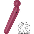 SATISFYER - PLANET WAND-ER BERRY VIBRATING MASSAGER