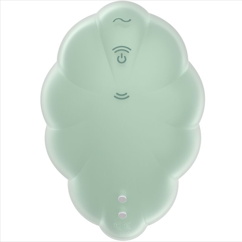 SATISFYER - VIBRATEUR À IMPULSIONS D'AIR VERT CLOUD DANCER