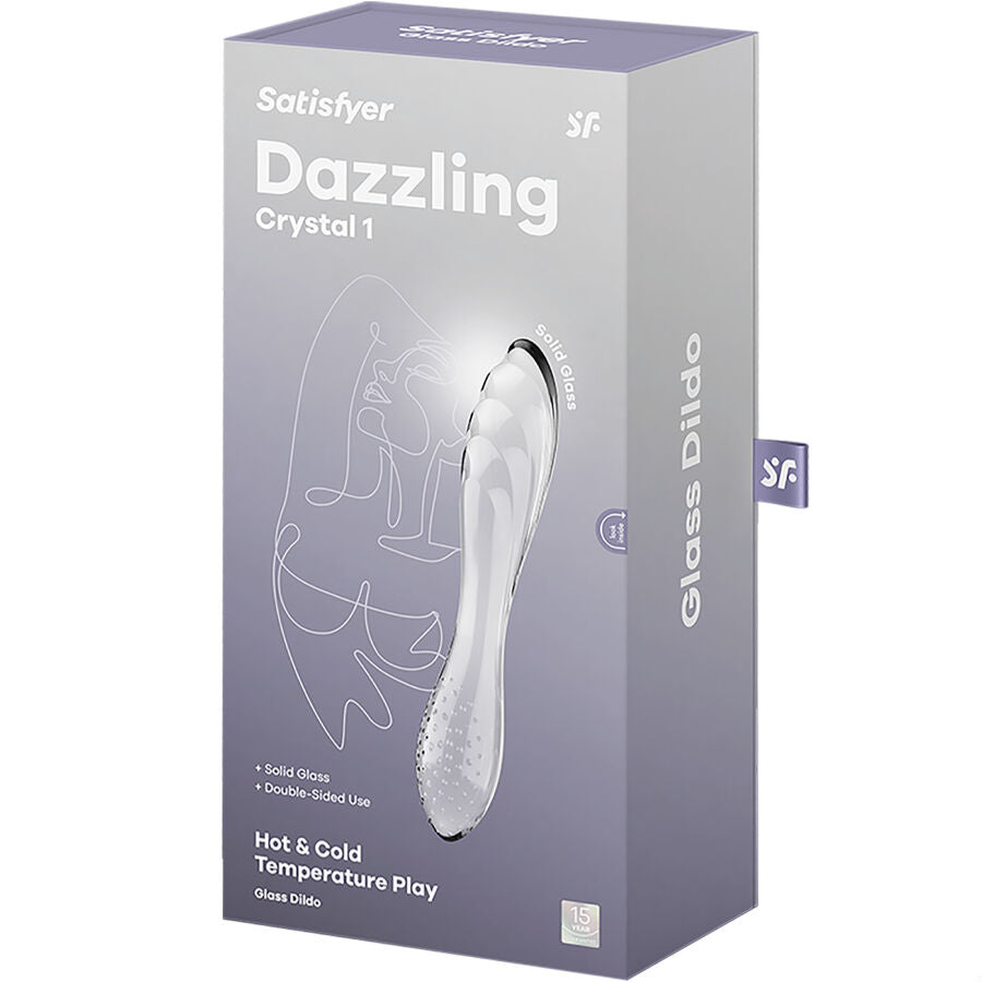 SATISFYER - CLEAR DANGLING CRYSTAL
