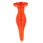 BAILE - PLUG ANAL ROUGE AU TOUCHER DOUX 14,2 CM
