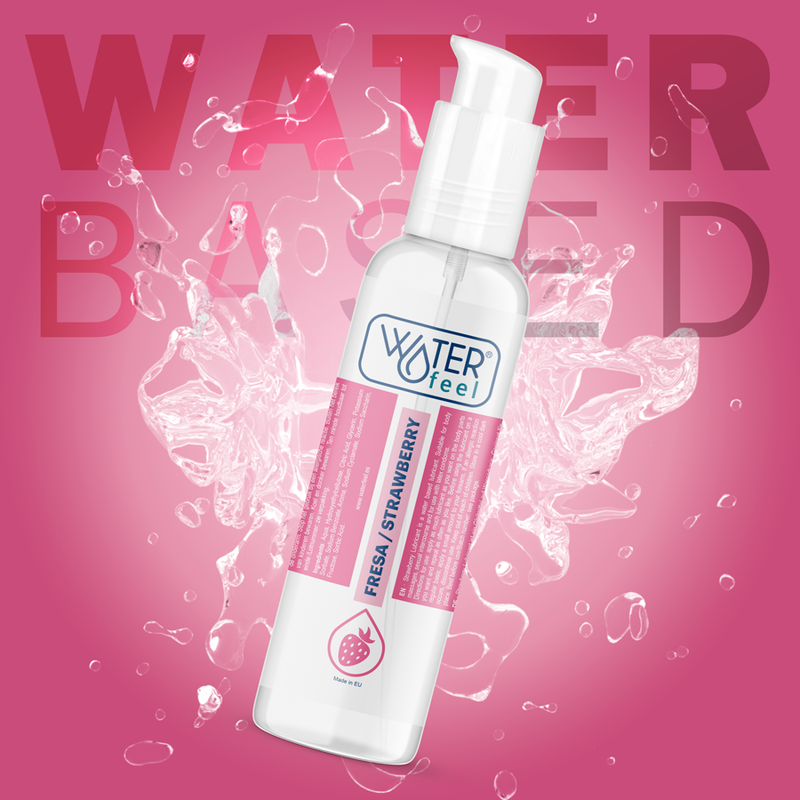 WATERFEEL - STRAWBERRY WATER-BASED LUBRICANT 175 ML