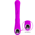 PRETTY LOVE - LAMAR RABBIT AND G-SPOT VIBRATOR PURPLE