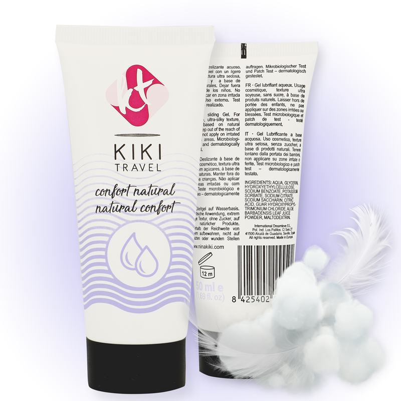 KIKÍ TRAVEL - COMFORT LUBRIFIANT NATUREL 50 ML