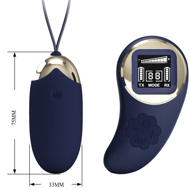 JOLI AMOUR - ŒUF VIBRANT TÉLÉCOMMANDÉ BLEU À MOI