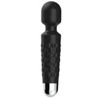 ARMONY - MASSAGGIATORE E VIBRATORE POSTINO TESTA SUPER FLESSIBILE NERA