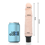 LOVECLONE - VIBRATEUR AUTOLUBRIFIANT FINN 21,2 CM -O- 3,8 CM