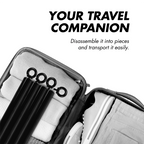 Fétichisme, soumission, bondage - Barre de séparation réglable en 4 parties