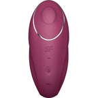 SATISFYER - TAP &amp; CLIMAX 1 VIBRATEUR ROUGE À PORTER