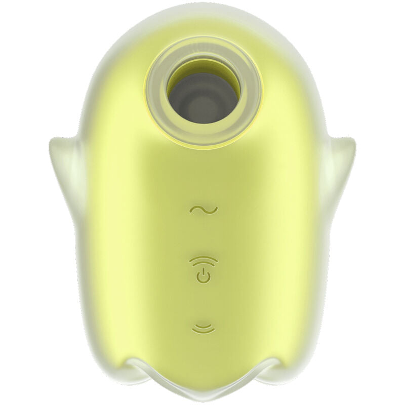 SATISFYER - VIBRATEUR À IMPULSION D'AIR GHOST JAUNE