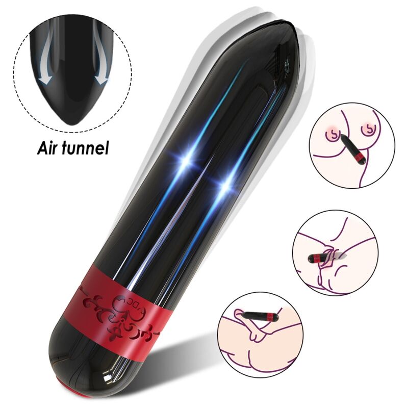 ARMONY - ROCKET BULLET VIBRATOR WITH BLACK REMOTE CONTROL