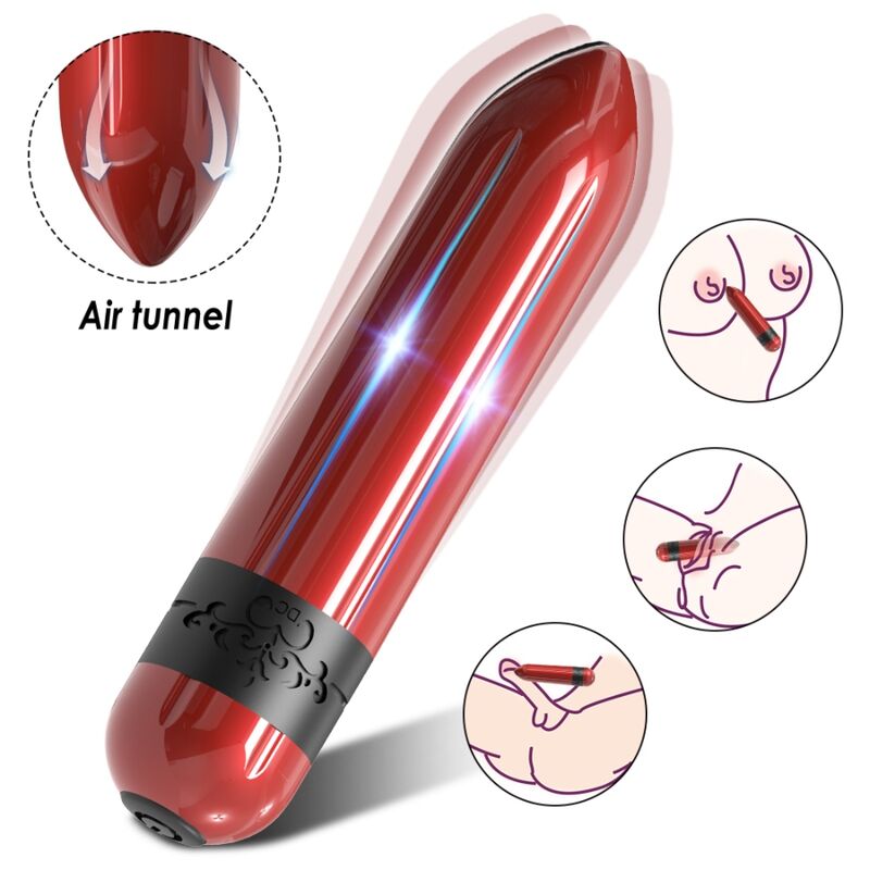 ARMONY - ROCKET BULLET VIBRATOR WITH REMOTE CONTROL, FUCHSIA