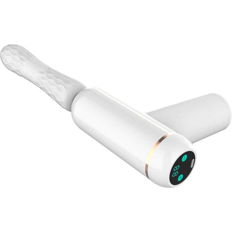 ARMONY - VIBRATEUR MACHINE À FAIRE FOUET RÉGLABLE ET AUTOMATIQUE BLANC