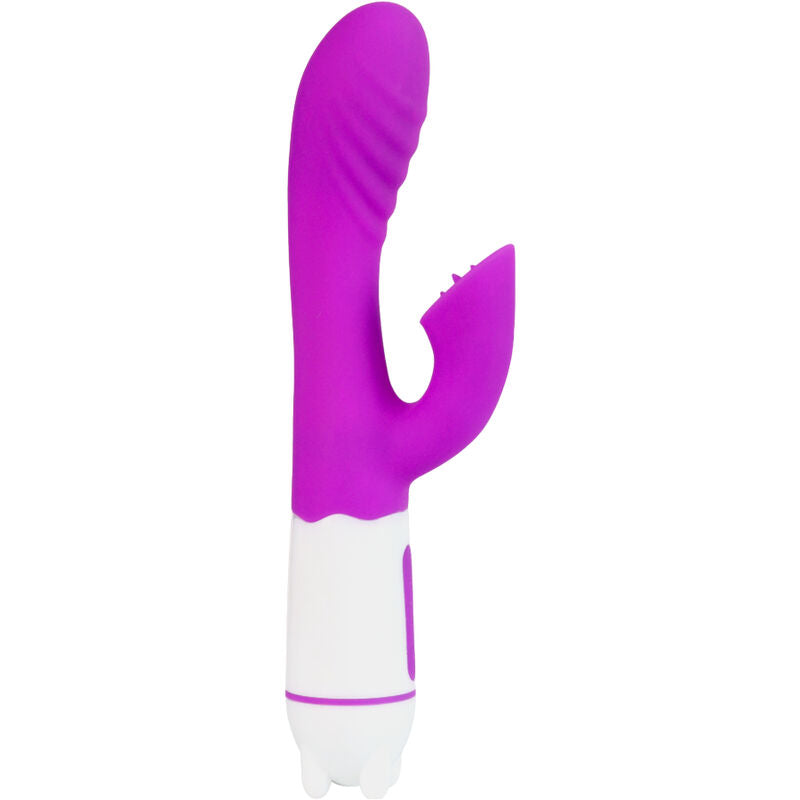 ARMONY - HAPPY VIBRATOR AND STIMULATOR WITH RECHARGEABLE PURPLE TONGUE