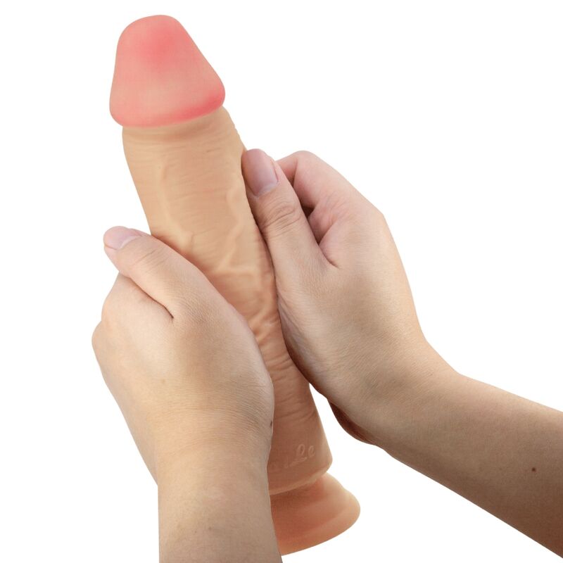 PRETTY LOVE - REALISTIC SLIDING SKIN SERIES DILDO WITH SLIDING SUCTION CUP OF THE SKIN FLESH 23.4 CM