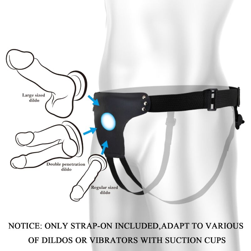 JOLI AMOUR - HARNAIS COMPLÉMENTAIRE AVEC SANGLE D'AMOUR RÉGLABLE