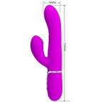 PRETTY LOVE - VIBRATEUR POINT G MULTIFONCTIONNEL FUCHSIA