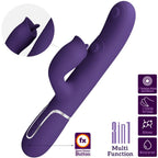 PRETTY LOVE - RABBIT VIBRATOR WITH PURPLE LICK