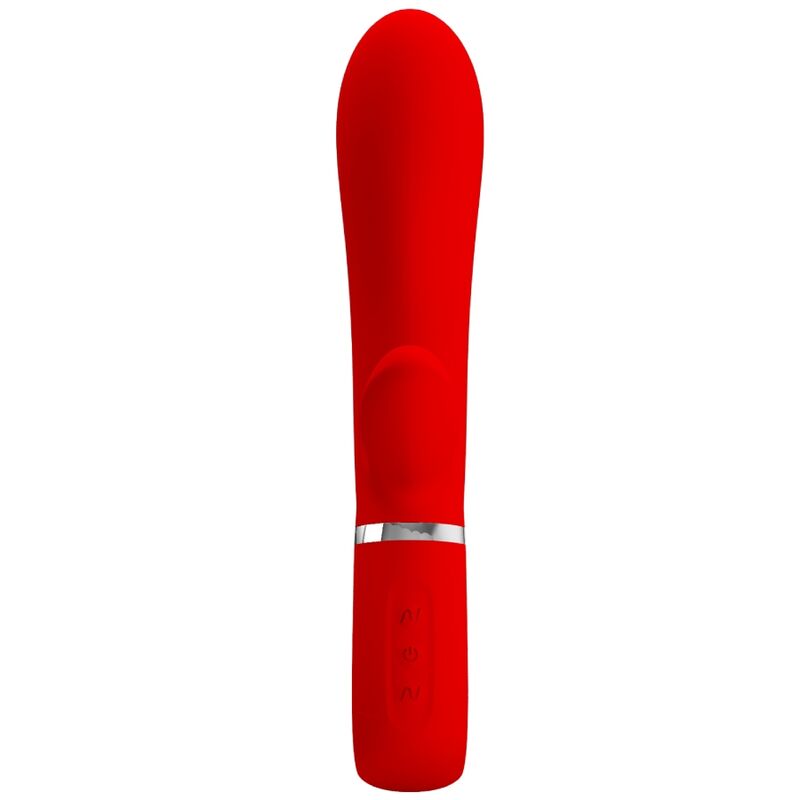 PRETTY LOVE - VIBRATEUR MULTIFONCTIONNEL POINT G THOMAS ROUGE