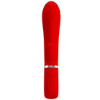 PRETTY LOVE - VIBRATEUR MULTIFONCTIONNEL POINT G THOMAS ROUGE