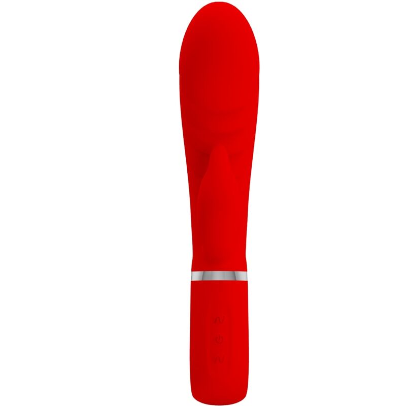 PRETTY LOVE - VIBRATEUR POINT G MULTIFONCTIONNEL PRESCOTT ROUGE