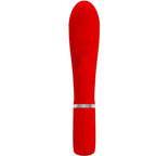 PRETTY LOVE - VIBRATEUR POINT G MULTIFONCTIONNEL PRESCOTT ROUGE