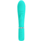 PRETTY LOVE - VIBRATEUR MULTIFONCTIONNEL POINT G PRESCOTT, VERT AQUA