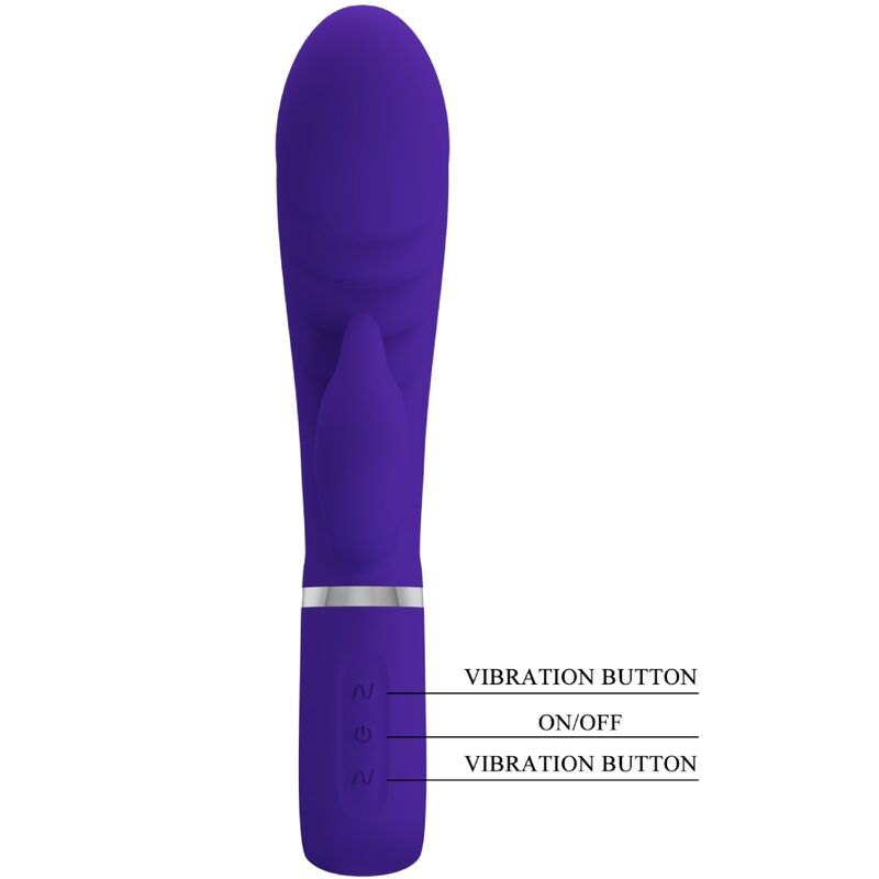 PRETTY LOVE - VIBRATEUR FONCTIONNEL POINT G PRESCOTT VIOLET