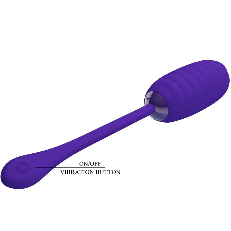 PRETTY LOVE - ŒUF VIBRANT RECHARGEABLE KIRK PURPLE