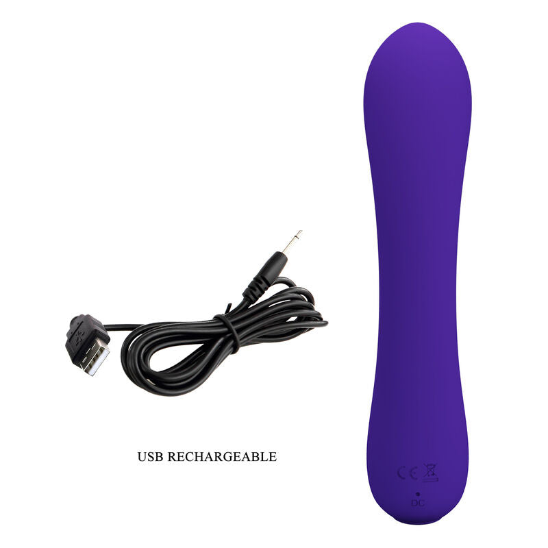 JOLI AMOUR - VIBRATEUR RECHARGEABLE PRESCOTT VIOLET