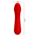 JOLIE AMOUR - VIBRATEUR CETUS RECHARGEABLE ROUGE
