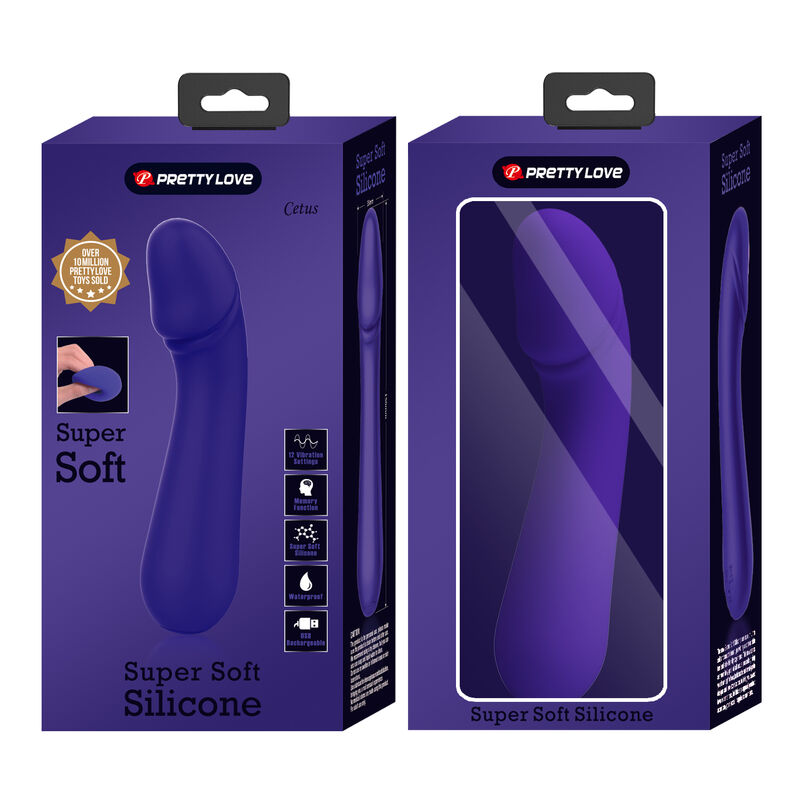 JOLI AMOUR - VIBRATEUR RECHARGEABLE CETUS VIOLET