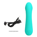 JOLI AMOUR - VIBRATEUR CETUS RECHARGEABLE, VERT AQUA