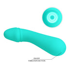 JOLI AMOUR - VIBRATEUR CETUS RECHARGEABLE, VERT AQUA