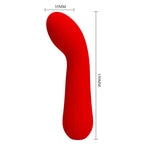 JOLI AMOUR - VIBRATEUR ROUGE FAUN RECHARGEABLE